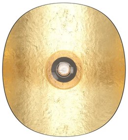 Eglo 390394 - Nástenné svietidlo SACEDA 1xE27/40W/230V čierna/zlatá