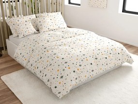 Krepové obliečky ASTORIA POLY krémové Rozmer obliečky: 2 ks 70 x 90 cm | 200 x 220 cm