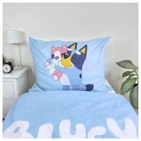Bavlnené detské obliečky na jednolôžko 140x200 cm Bluey – Jerry Fabrics