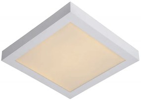 LUCIDE 28117/30/31 BRICE štvorcové stropné stmievateľné kúpeľňové LED svietidlo 30W IP44