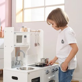 Detská kuchynka s tabuľou Viga 44081 PolarB biela