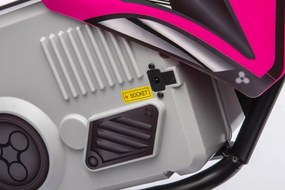 LEAN CARS Elektrická motorka krosová A9901 36V, ružová