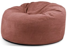 Menčestrový sedací vak v tehlovej farbe Om 135 – SLOWDOWN