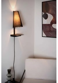 Lucide 30295/01/30 - Stmievateľná stolná lampa GREGORY 1xE27/60W/230V USB čierna