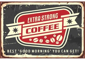 Ceduľa Coffee Extra Strog