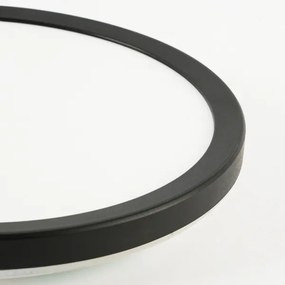 Brilagi - stmievateľné LED svietidlo ULTRA SLIM LED/24W/230V pr. 42 cm čierne + diaľkové ovládanie