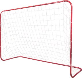 KIK Detská futbalová bránka 183 x 122 x 61 cm, skladacia a prenosná s sieťou