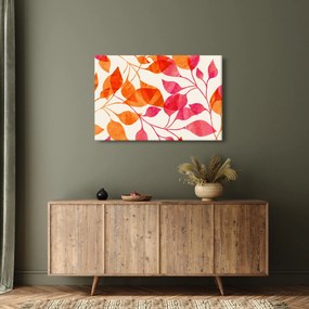 Obraz - Oranžové lístie (90x60 cm)