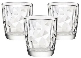 Bormioli Rocco 3-dielna sada pohárov Diamond, 300 ml, 300 ml