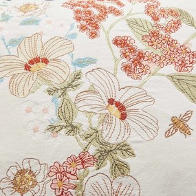COTTON VELVET Vankúš kvety 60 x 40 cm