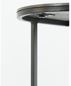 Kovové odkladacie stolíky v súprave 2 ks 26x53 cm Bocov – Light &amp; Living