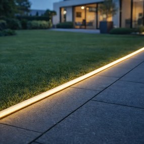 Svetelná reťaz biela so zástrčkou 3 m vrátane LED stmievateľná v Kelvinoch IP44 - Ropy
