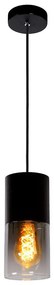 Lucide 74410/01/65 - Luster na lanku ZINO 1xE27/60W/230V čierna