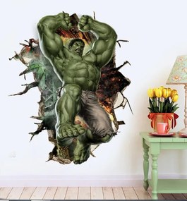 Veselá Stena Samolepka na stenu na stenu Silný Hulk z Avengers
