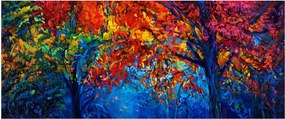Obraz maľby prírody (120x50 cm)