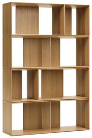 Modulárny policový systém v dekore duba v prírodnej farbe 6 ks 101x152 cm Litto – Kave Home
