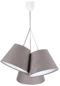 Luster na lanku AMBROSIA 3xE27/60W/230V
