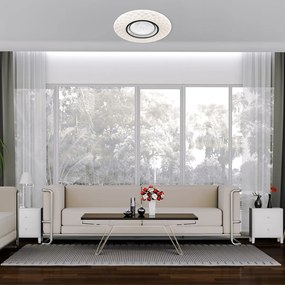 Stropné LED svietidlo Tokyo, 1x LED 48w, 3000-6000k, w/ch, s ovládačom