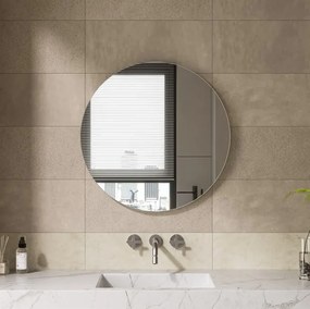 Erga Round, okrúhle zrkadlo 70cm, ERG-V01-ROUND-7070-CL
