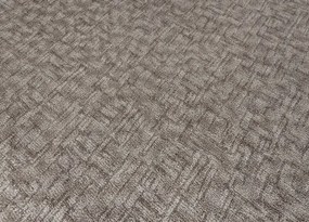 Koberce Breno Metrážny koberec DOBRO 43, šíře role 400 cm, hnedá, viacfarebná