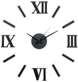 Hodiny STICKER TULUS śr.100 cm čierny-MC