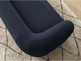 Tmavomodrá ženilková pohovka 160 cm Celine – Bobochic Paris