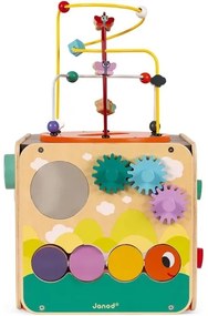 Janod - Interaktívna kocka s labyrintom MULTI ACTIVITY