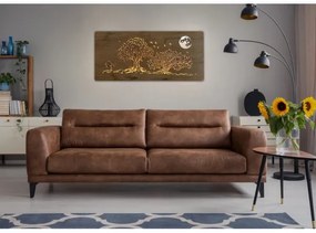 Li-Go 5042/DUB2 - LED nástenná dekorácia LED/24W/230V 110x50 cm dub/tri duby