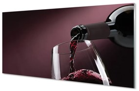 Obraz plexi Maroon biele víno 140x70 cm