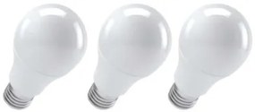 EMOS LED žiarovka, E27, A60, 14W, 1521lm, neutrálna biela, súprava 3ks
