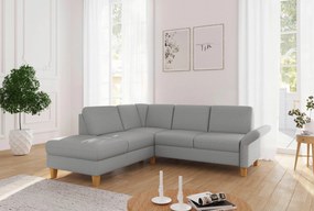 XXXLutz ROHOVÁ SEDAČKA, textil, svetlosivá Sit & More - Sedačky - 000144016160