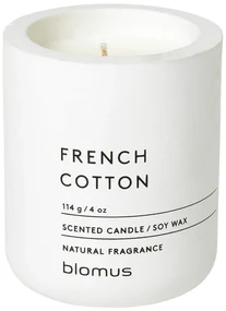 Vonná sójová sviečka doba horenia 24 h Fraga: French Cotton – Blomus