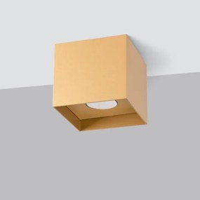 Sollux SL.1279 - Bodové svietidlo HATI 1xGU10/10W/230V zlatá