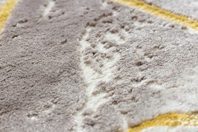 Koberec CORE 1818 Geometrický, slonová kosť / zlatý