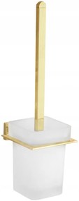 Mexen Arno, nástenná WC kefa, zlatá lesklá, 7020750-50