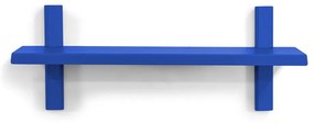 Modrá kovová polica 60 cm Hola – Spinder Design