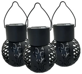 Solárne vonkajšie svietidlá v súprave 3 ks (výška 9 cm) – Garden Pleasure