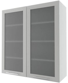 Kuchynská linka Emporium W4S/90 light grey stone/biela