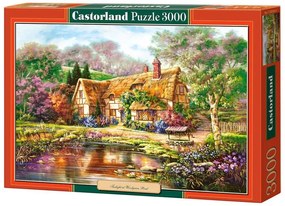 Castorland Puzzle 3000 el. Kópia Súmrak pri Woodgreen Pond