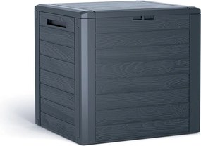 Záhradný box WOODEBOX 140 l - antracit 58,5 cm PRMBWL140-S433