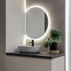 Brilagi - LED kúpeľňové zrkadlo MEZZO LED/18W/230V 60x50 cm IP44 CRI 90 stmievateľné +CCT