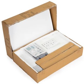 Drevená detská kuchynka ECOTOYS so LED a zvukom