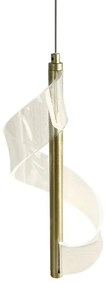 LED Luster na lanku LARGO LED/10W/230V zlatá