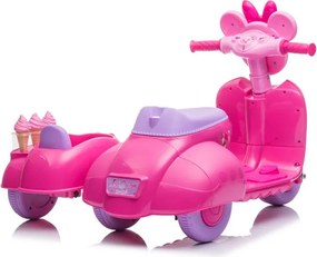 LEAN CARS Zmrzlináreň Trojkolka JT5258 Ružová