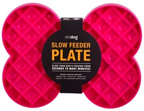 Protihltacia miska SloDog Pink – LickiMat