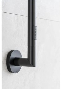 P.M.H. LS1B - Elektrický sušiak na uteráky LISA, 24 W/230 V, 170 cm, IP44, čierny