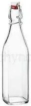 Hranatá fľaša swing s uzáverom 1000 ml