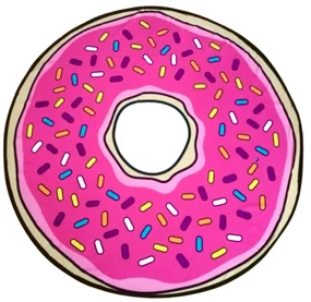 Osuška plážová Donut Tiahome