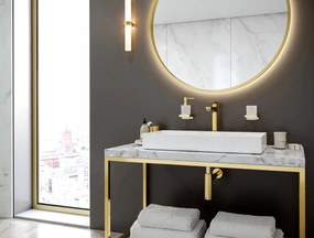 Hansgrohe AddStoris, dávkovač tekutého mydla, leštený vzhľad zlata, HAN-41745990