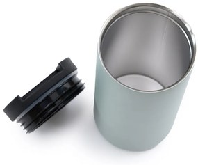 Svetlosivý termohrnček BEKER 400 ml